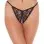 The Mighty Storm - Fine Belgian Lace Crotchless Backless Panty