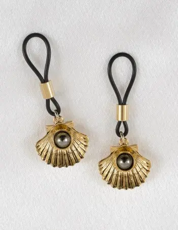 The Pearl - Gold Non-Piercing Nipple Jewelry