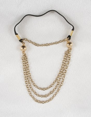 The Sheik - Penis Jewelry With Draped Gold Testicle Chains