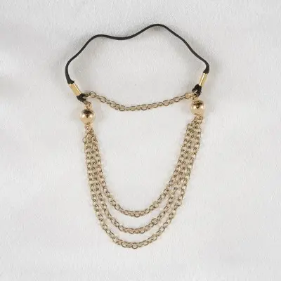 The Sheik - Penis Jewelry With Draped Gold Testicle Chains