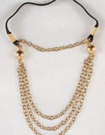 The Sheik - Penis Jewelry With Draped Gold Testicle Chains