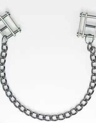 Thumbscrew Adjustable Nipple Press With Chain