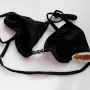 Bikini Tri Top and Wrap T-Back Bottom with Beads