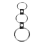Triple Cock Ring in Metal & Leather – Adjustable 3-Ring Support System