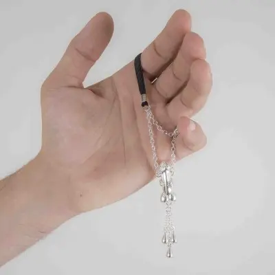 Trying Not to Love You - Penis Bracelet with Silver Penis Charm