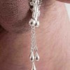 Trying Not to Love You - Bracelet pénis avec breloque pénis en argent