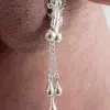 Trying Not to Love You - Penis Bracelet with Silver Penis Charm