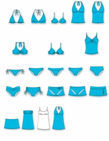 Turq - Swimsuit by Sunsets Separates Bottom
