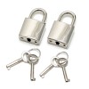 Two Padlocks with Keys