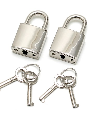 Two Padlocks with Keys