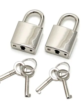 Two Padlocks with Keys