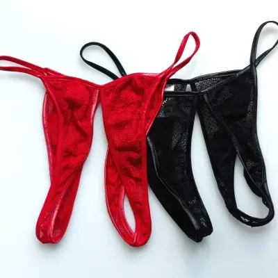 Unbound - Crotchless Backless Lace Panty