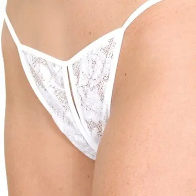 Unbound - Crotchless Backless Lace Panty