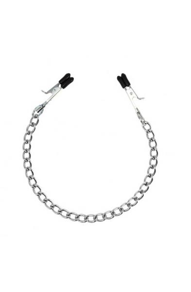 Unisex Nipple Clamps with Chain