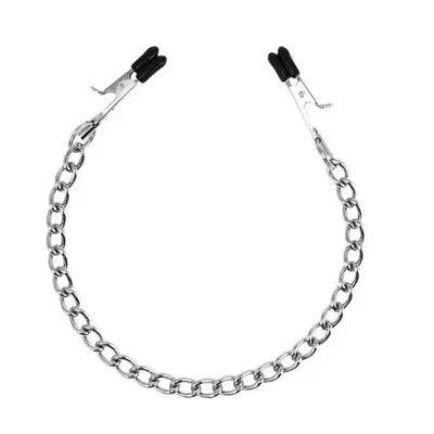 Unisex Nipple Clamps with Chain