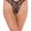 Unleashed - Sheer Lace Crotchless Panty