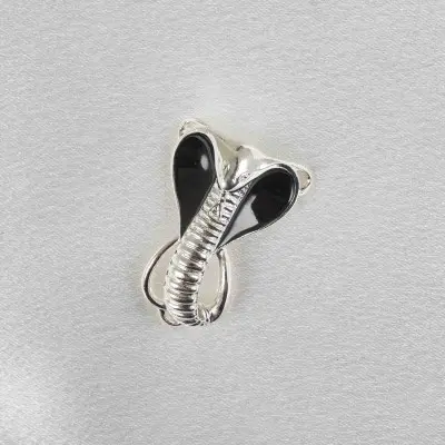 Uto - Silver Breast and Nipple Necklace with Cobra Charm