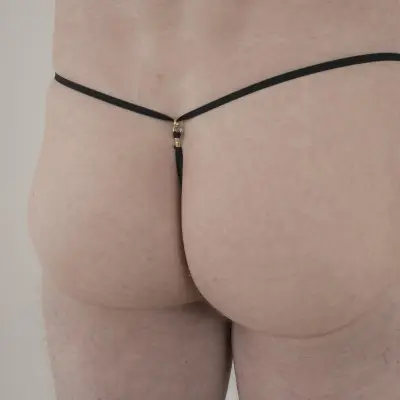VIP - Men's Lady Luck Waistband & Penis Chain in Gold