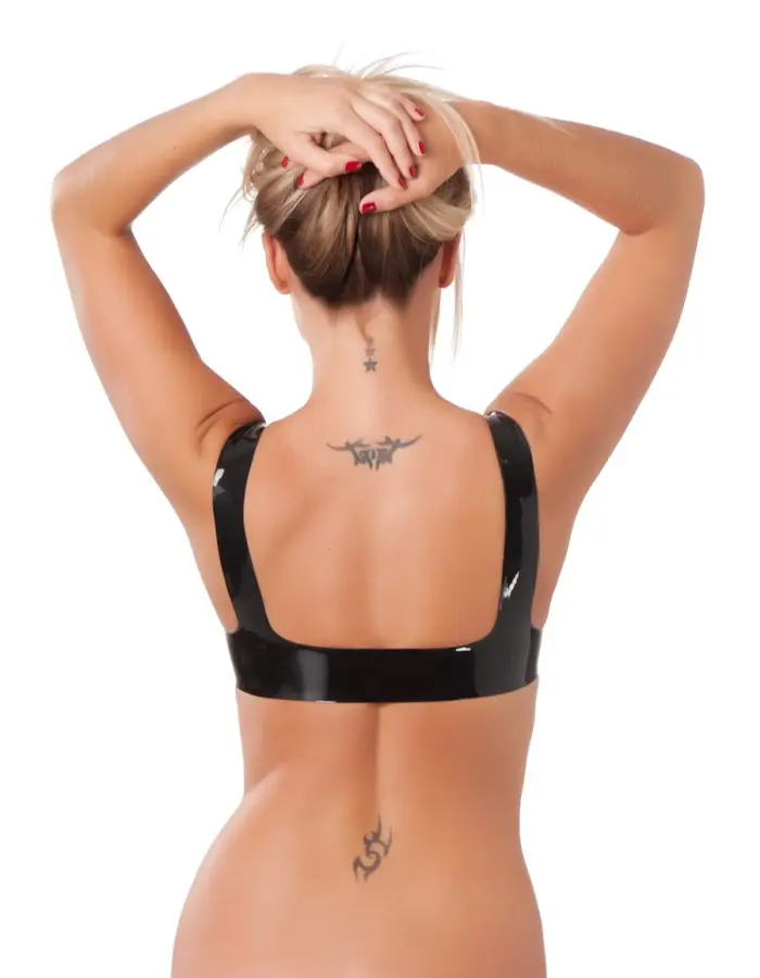 Vicious Carousel - Latex Bra Top