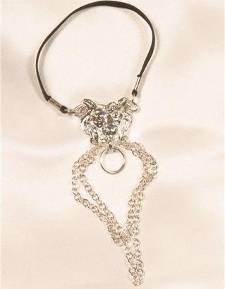 Warrior - Lion Penis Chain in Silver