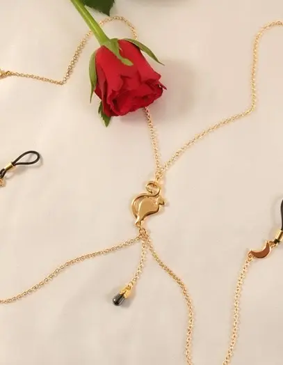 Where Life Begins - Gold Neck Chain & Nipple Rings