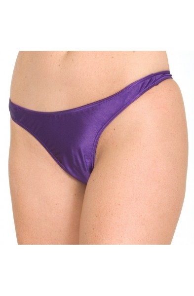 Why Not? - Satin Crotchless Backless Panty