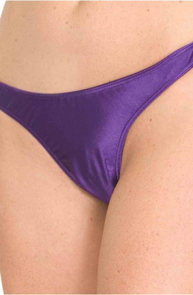 Why Not? - Satin Crotchless Backless Panty