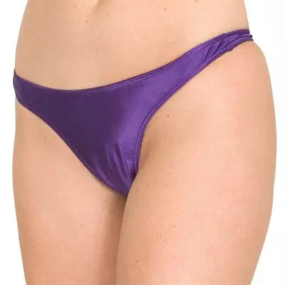 Why Not? - Satin Crotchless Backless Panty