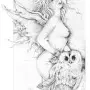 Wings of Night Lithograph 50x70 cm