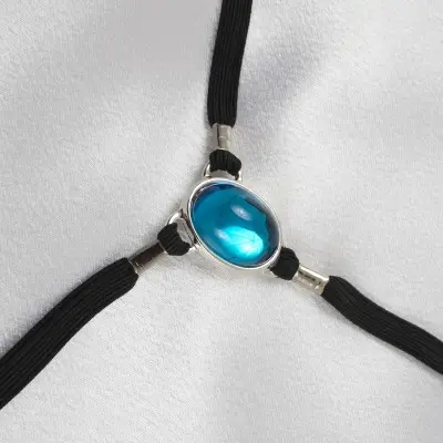 Winter Glory - Crotchless G-String Jewelry with Insertable Orb