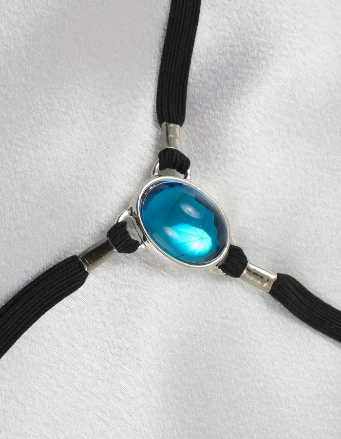 Winter Glory - Crotchless G-String Jewelry with Insertable Orb