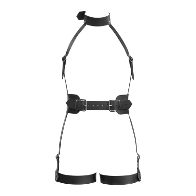 Women's Full Body Leather Bondage Harness