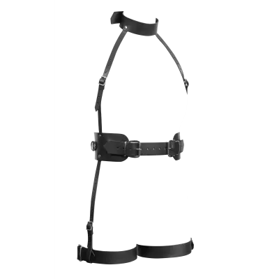 Women's Full Body Leather Bondage Harness