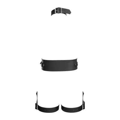 Women's Full Body Leather Bondage Harness