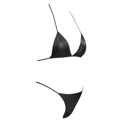 Ensemble Bikini en Cuir pour Femme