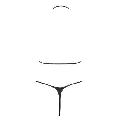 Women's Leather Bikini Set