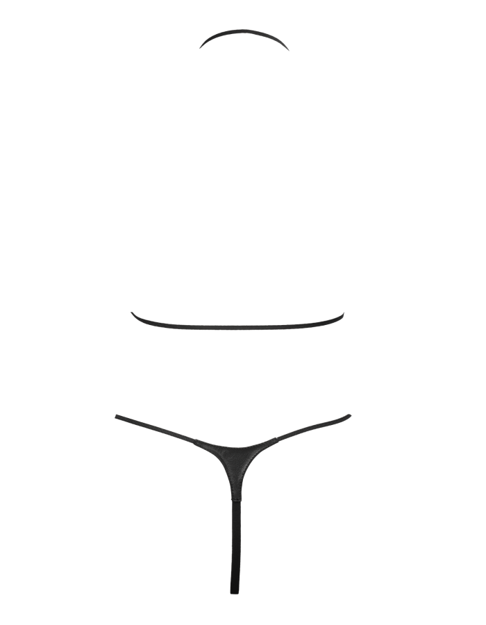 Ensemble Bikini en Cuir pour Femme