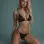 Women's Leather Bikini Set