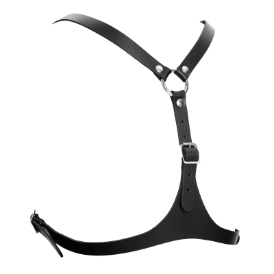 Harnais de Poitrine Ouvert en Cuir pour Femme