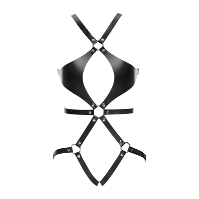 Damen Leder Body Harness