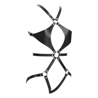 Damen Leder Body Harness