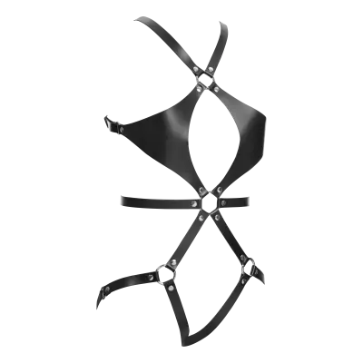Women's Leather Body Harness