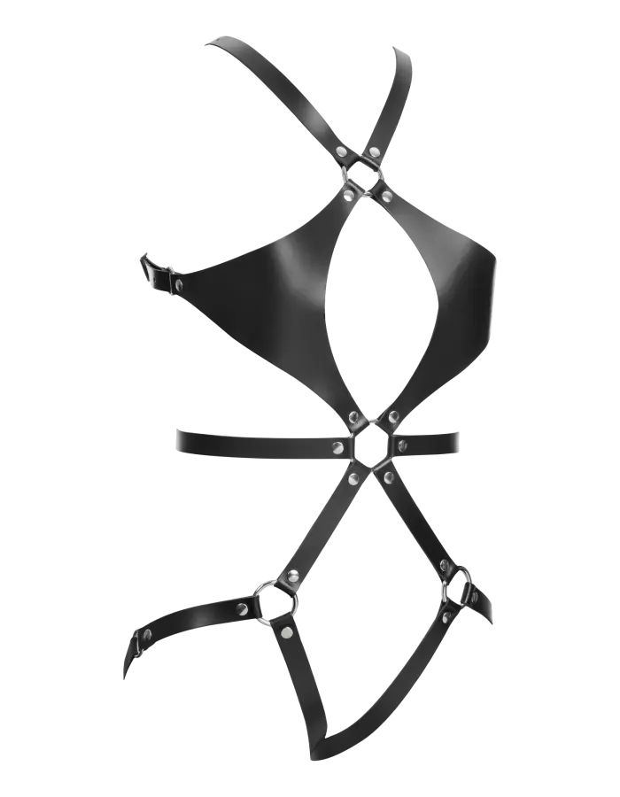 Women's Leather Body Harness
