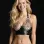 Women's Leather Bustier with Chains