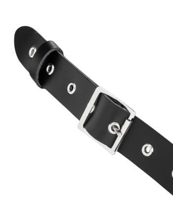 Damen Leder Cage Straps BH