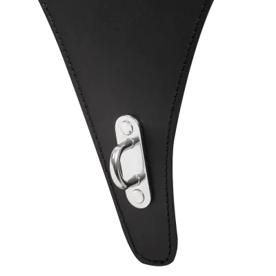 Women's Leather Lockable Chastity G-String