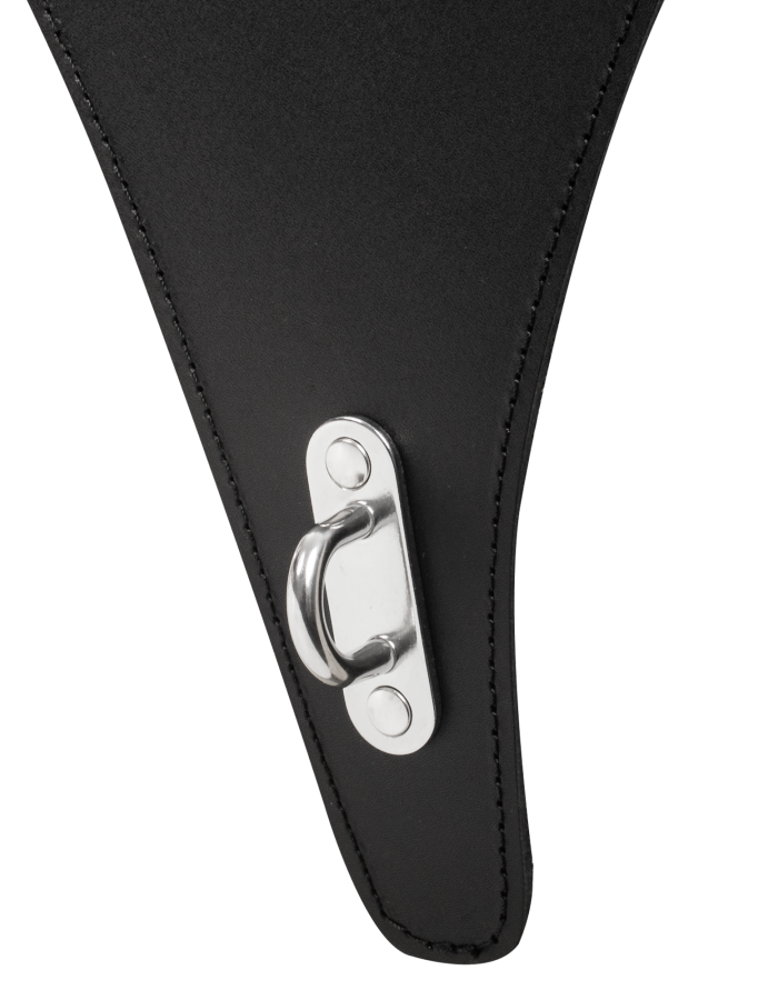 Damen Leder Keuschheits-G-String mit Schloss