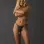 Women's Leather Lockable Chastity G-String