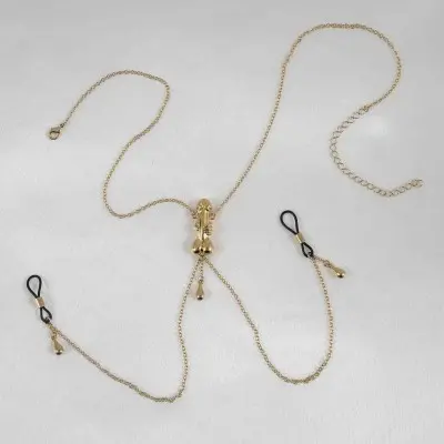 You Belong to Me - Penis Necklace with Nipple Rings