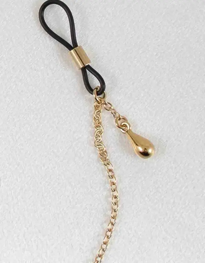 You Belong to Me - Penis Necklace with Nipple Rings